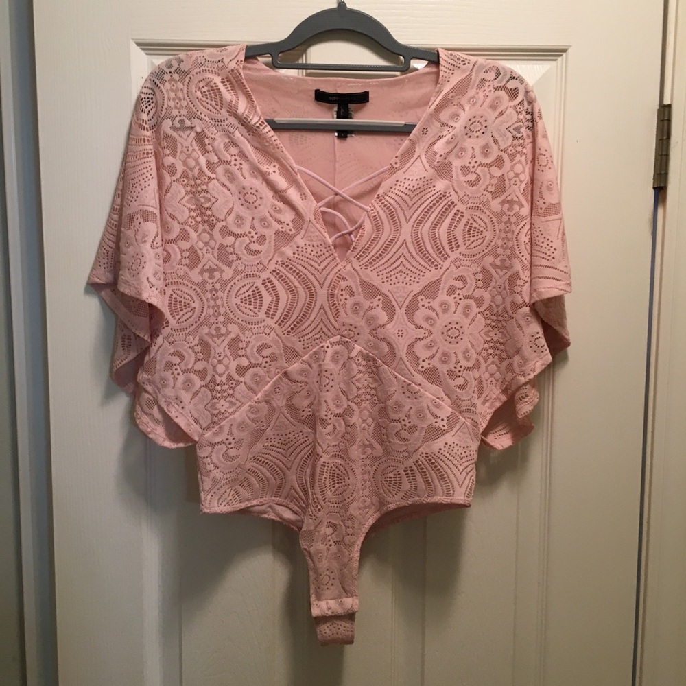 BCBGMaxAzria Lace Bodysuit